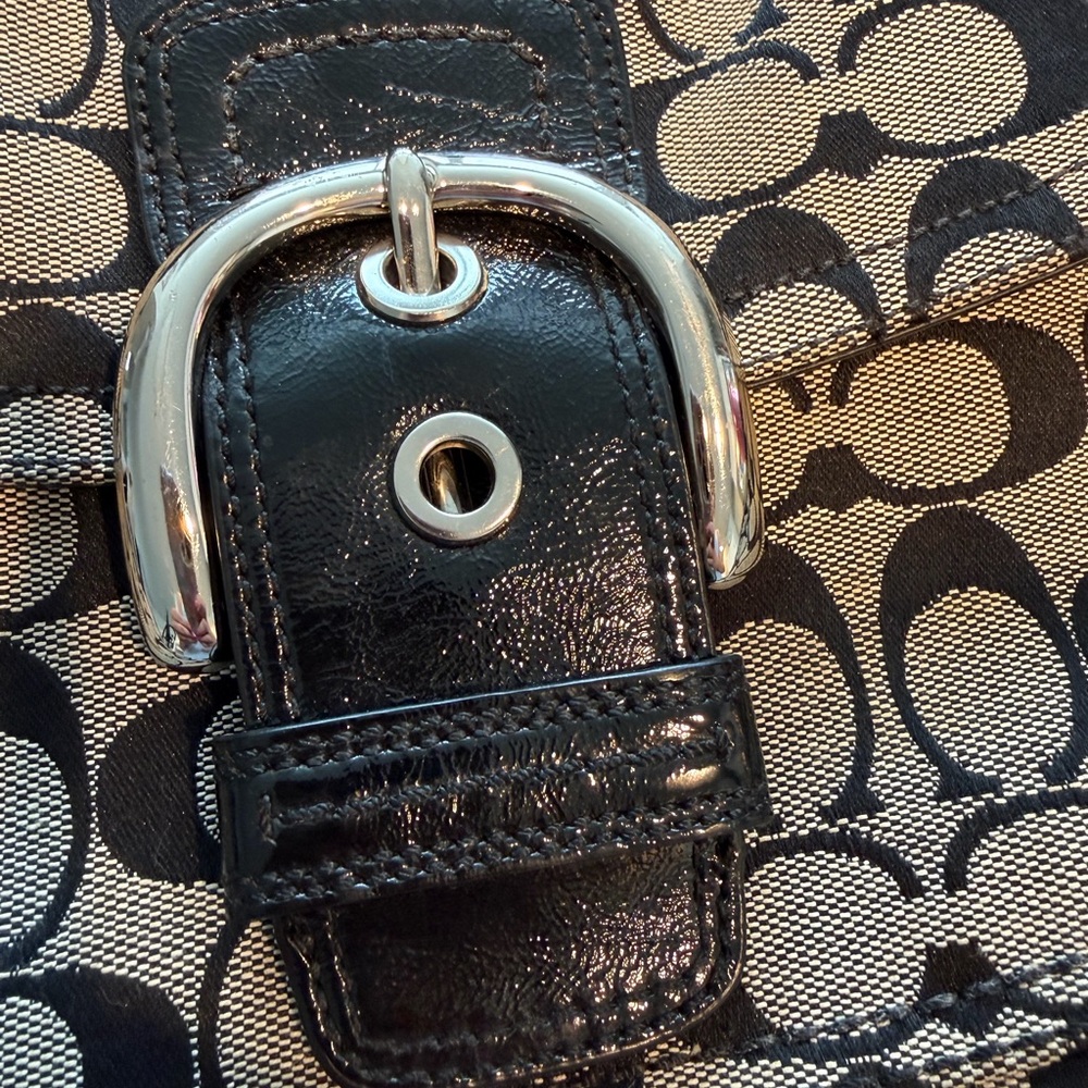 Vintage Coach signature Soho shoulder bag - Picture 3 of 4